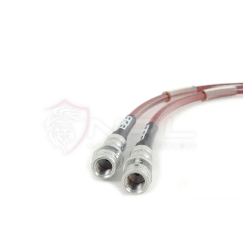 Aeroquip de Freios em Malha de Aço Dianteiro Para MINI Chassi R50, R52, R53, R55, R56, R57, R58 e R59 ECS Tuning