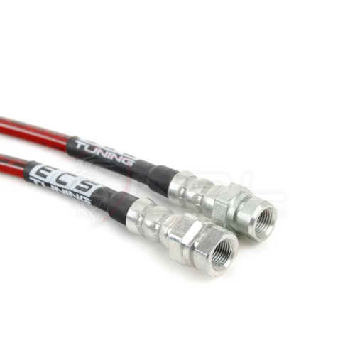Aeroquip de Freios Dianteiro ECS Tuning em Aço Para AUDI B9 A4 A5 FWD Quattro 2.0T ECS Tuning