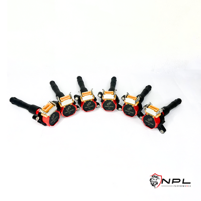 Kit 6 Bobinas De Ignição De Alta Performance Dinan Para Bmw E36 328i M52| E39 525i, E46 325i, 328i M54 | E36 M3 S52 Dinan