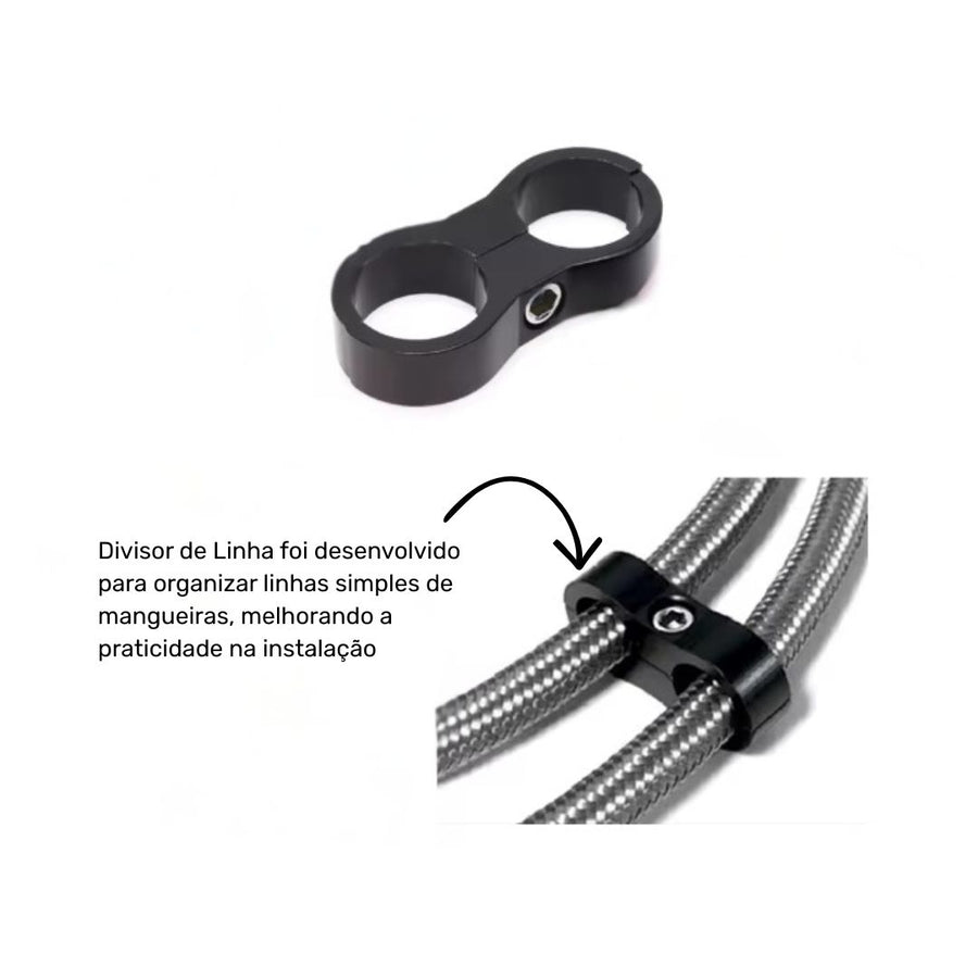 Divisor de Linha 10AN / AN10 - Preto