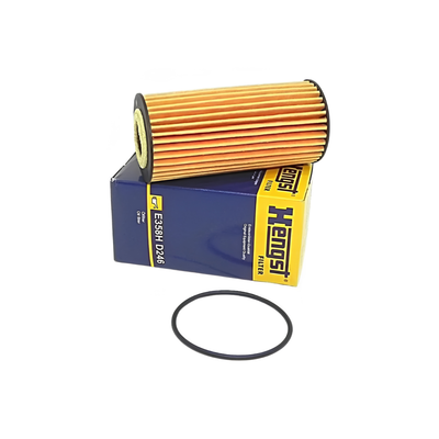 Filtro de Óleo Hengst E358HD246 Para Audi 8V A3, S3, B9 A4 / A5,  VW Golf GTI, Jetta GLI, Passat B8, Tiguan 2.0 TSI EA888 Gen 3
