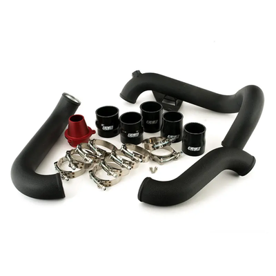 Charge Pipe + Boost Pipe com Muffler Delete ECS Tuning para Audi B8 A4, A5 2.0L TFSI