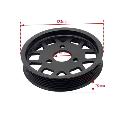 Polia da Direção Hidráulica Poly-V em Alumínio para BMW M52 M54 - Epman