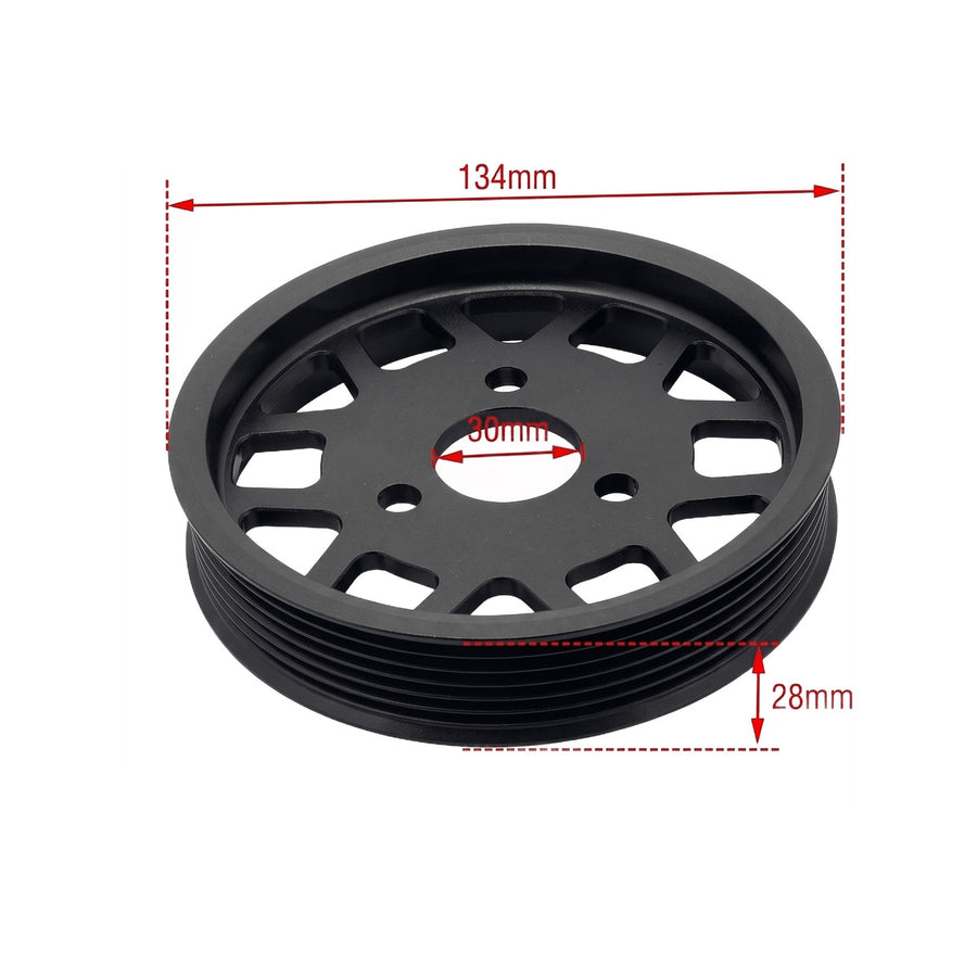 Polia da Direção Hidráulica Poly-V em Alumínio para BMW M52 M54 - Epman