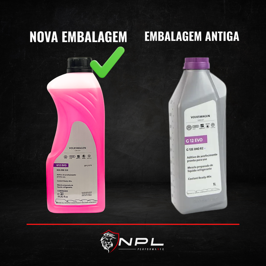 Aditivo Radiador Original VW Pronto para Uso G12 Evo 1L