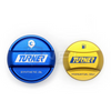 Jogo de Tampas Edição Limitada Turner X Goldenwrench Motorsport - Azul & Dourada - Para BMW M235i, M240i, M3, M4, X6 M