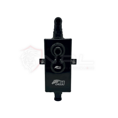 Kit Eliminador Válvula PCV com reservatório para VW / Audi EA888 Gen 3 - Preto e Vermelho Metal Horse