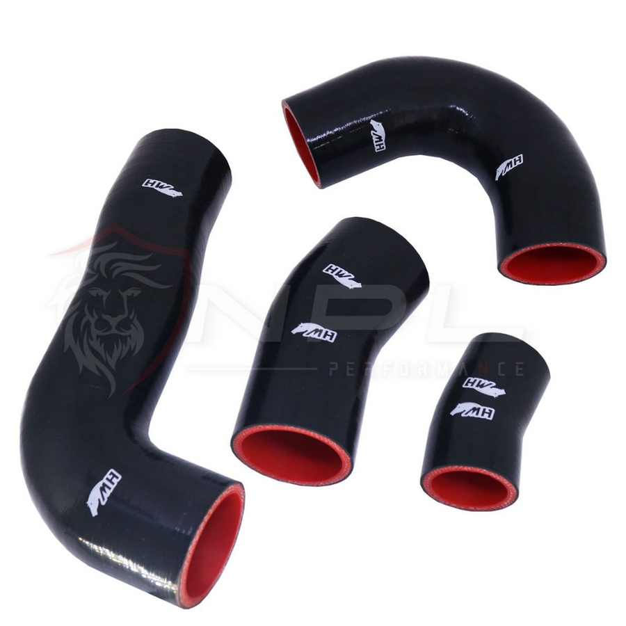 Kit Completo Mangueiras em Silicone do Sistema de Boost Volkswagen VW GTI MK7 Metal Horse