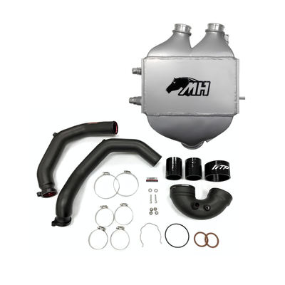 Watercooler Power Pack Upgrade Street para BMW M3 M4 M2 Competition (2015 - 2020) Prata