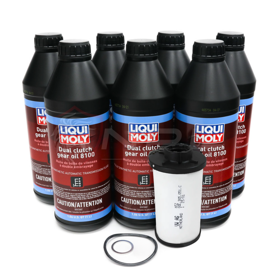 Kit de Troca de Óleo Câmbio DQ250 Liqui Moly Para Audi A3, S3, TT, VW Fusca, Golf MK7 GTI, Jetta , Passat