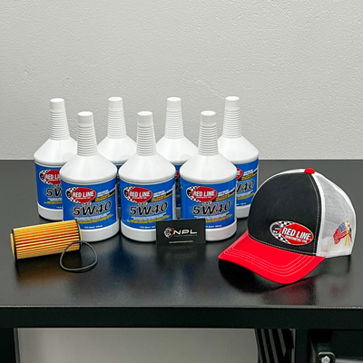 Kit de Troca de Óleo Red Line VW Golf MK7 GTI, Tiguan MQB, Jetta MK7 GLI, Audi A3, S3 8V 1.8T / 2.0T