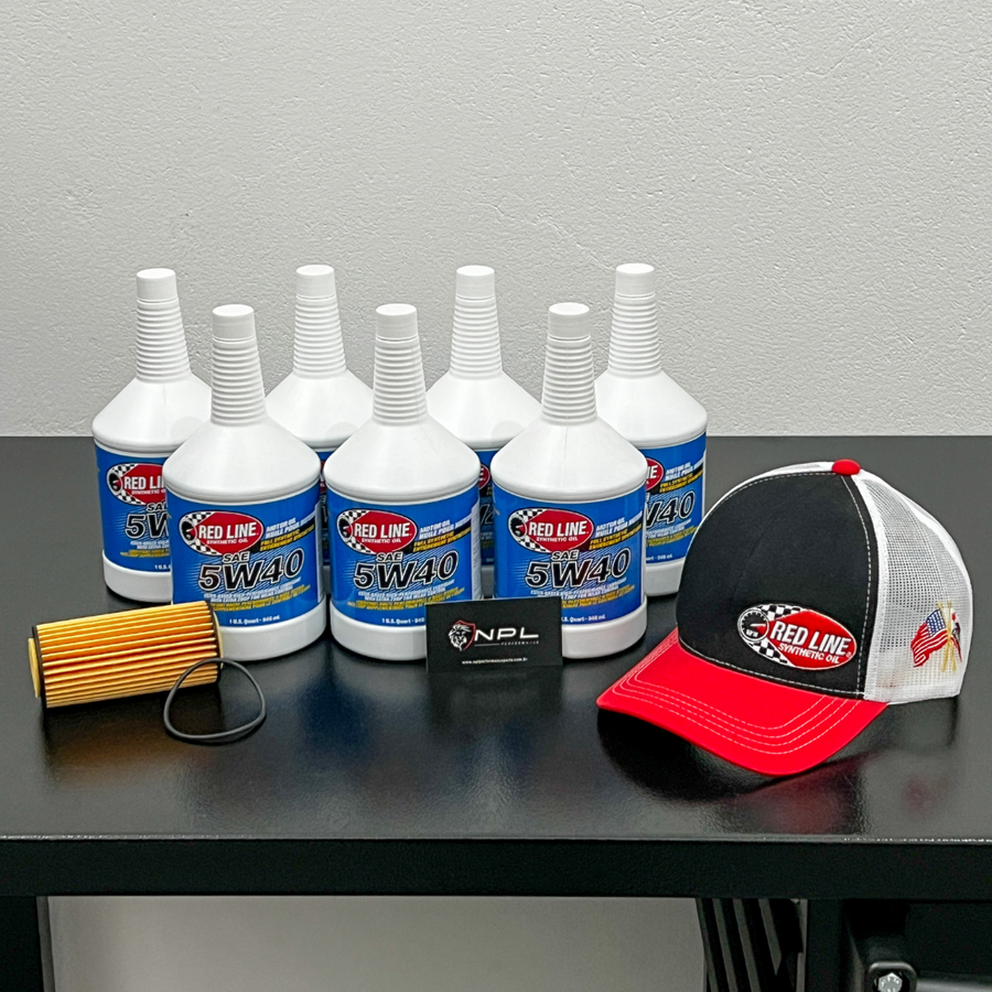 Kit de Troca de Óleo Red Line VW Golf MK7 GTI, Tiguan MQB, Jetta MK7 GLI, Audi A3, S3 8V 1.8T / 2.0T