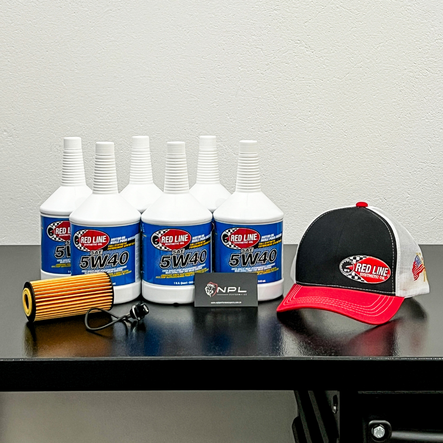 Kit de Troca de Óleo Red Line VW Jetta MK6, Fusca 2.0 TSI 211cv