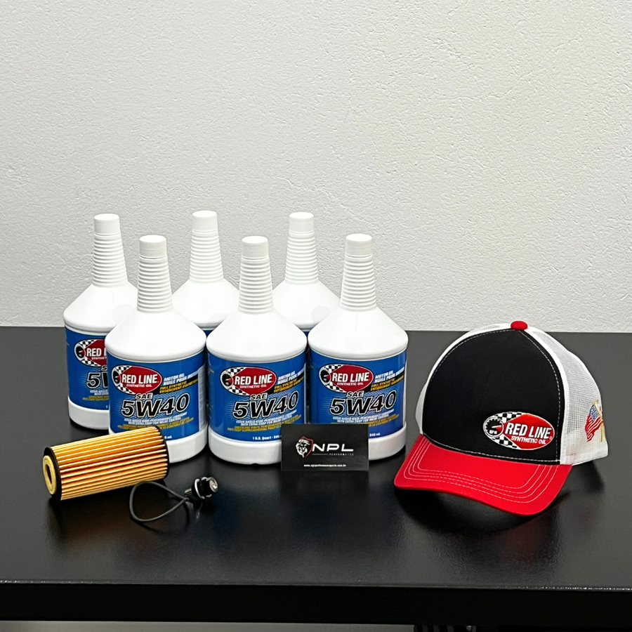 Kit de Troca de Óleo Red Line VW Jetta MK6, Fusca 2.0 TSI 211cv