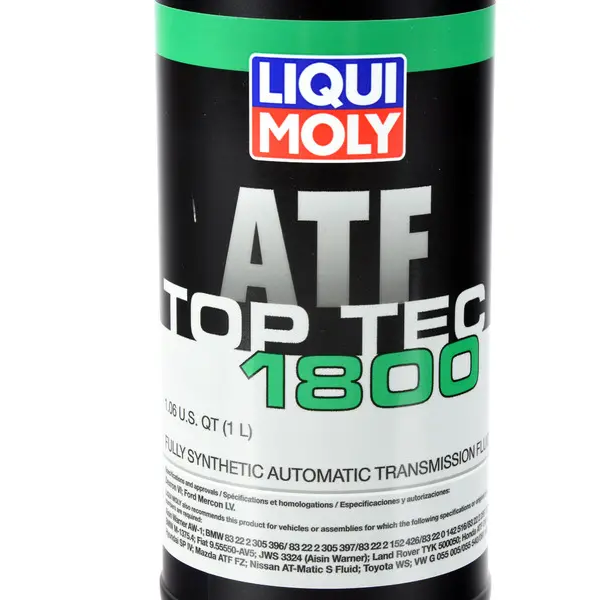 Liqui Moly Top Tec ATF 1800 Para Transmissão Automática BMW ZF 8HP - 10 Litros
