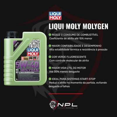 Óleo de Motor Liqui Moly Molygen 5W40 1L