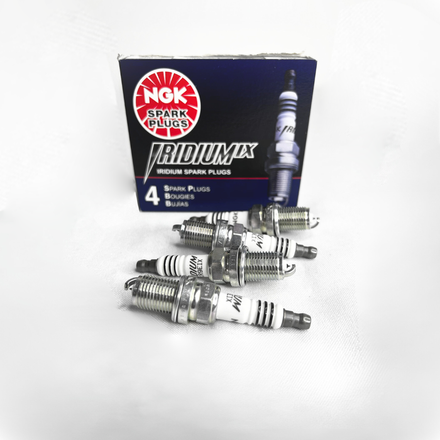 Kit 4 Velas De Ignição NGK Iridium Bkr9eix Grau 9 Vw/audi 2.0t NGK