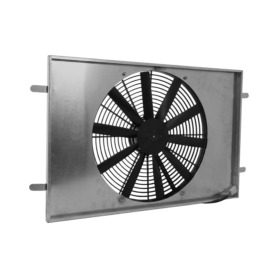 Ventoinha com Difusor de Ar para Radiador de Água Racing Metal Horse para Volkswagen Golf GTI MK7