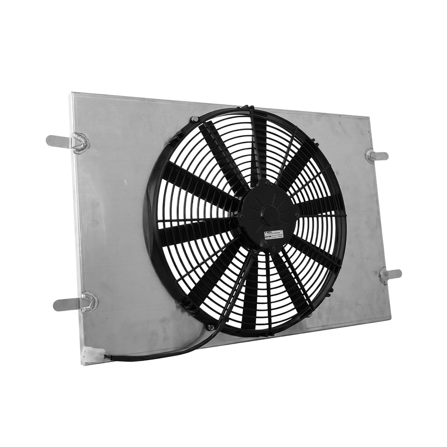 Ventoinha com Difusor de Ar para Radiador de Água Racing Metal Horse para Volkswagen Golf GTI MK7
