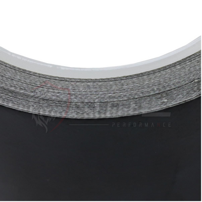 Manta Refletiva 5cm x 10m - Black Tape (Preto) Metal Horse