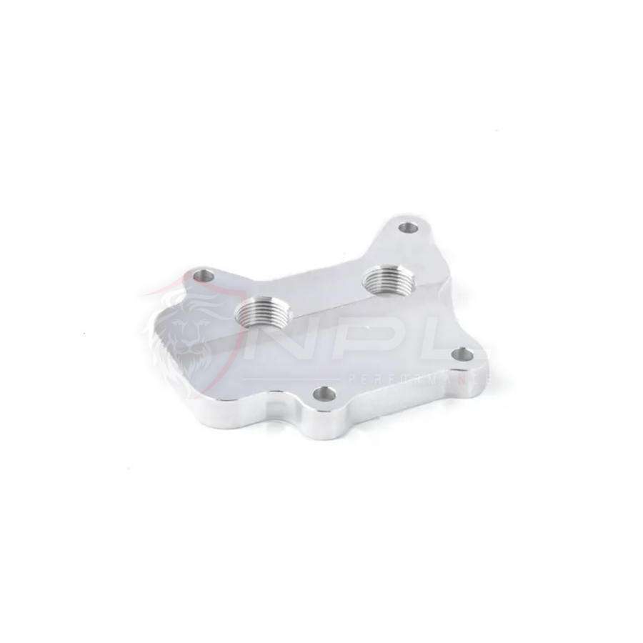 Plate Adaptador Radiador de Óleo Para VW / Audi EA113 2.0T FSI iABED Industries