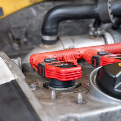 Kit 4 Bobinas De Ignição De Alta Performance Ecs Tuning Para Audi / Volkswagen Motor 1.8T 20V A3, A4, Golf MK4, Passat