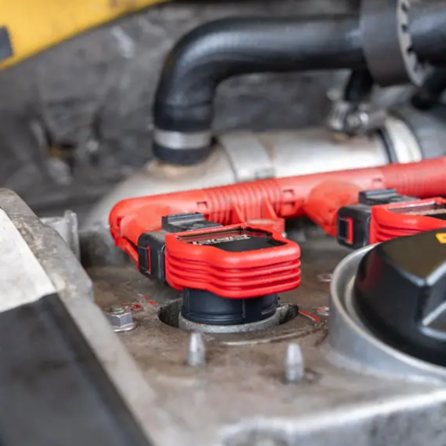 Kit 4 Bobinas De Ignição De Alta Performance Ecs Tuning Para Audi / Volkswagen Motor 1.8T 20V A3, A4, Golf MK4, Passat