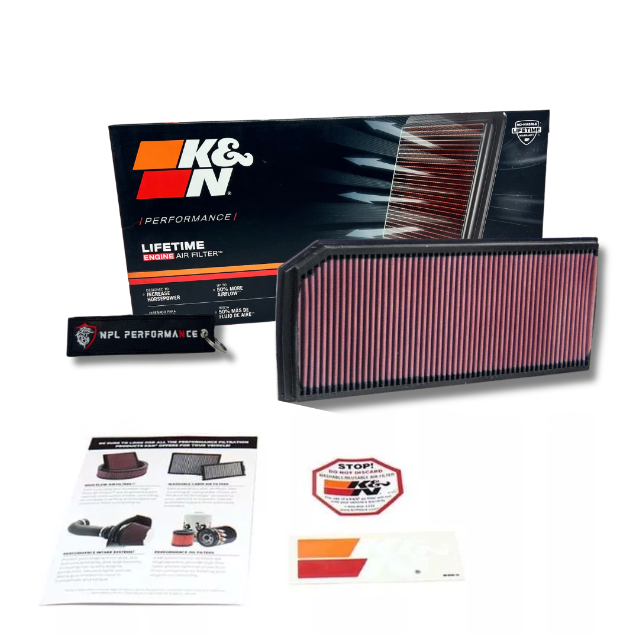 Filtro De Ar K&n 33-2888 Vw/audi Passat B6, A3 8P, TT Motor 2.0 Tfsi EA113