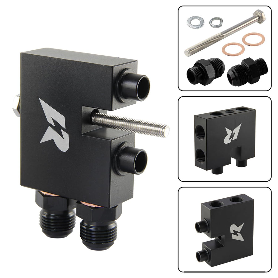 Plate Adaptador Para Radiador de Óleo BMW Motor N54 135i E82 335i E90 E92 E93 06-11 (Para Motores N54)