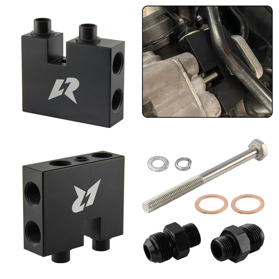 Plate Adaptador Para Radiador de Óleo BMW Motor N54 135i E82 335i E90 E92 E93 06-11 (Para Motores N54)