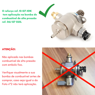 Reforço Bomba Autotech Hpfp Audi TTRS 8J, RS3 8P 2.5 TFSI, C7 A6, A8 3.0 TFSI AUTOTECH