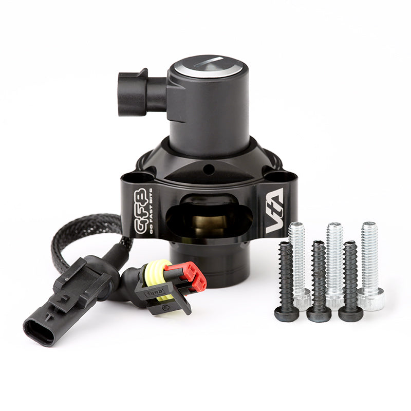 Válvula Vta Gfb T9480 Vw Audi Golf GTI Mk8, A3, S3 8Y, Q5 FY 2.0 Tsi Tfsi MQB Evo Blow-off Espirro - Com Solenoide Pierburg