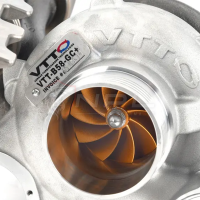 Turbina Upgrade VTT B58 GC+ Com Conector de 4" e Kit de Instalação VTT