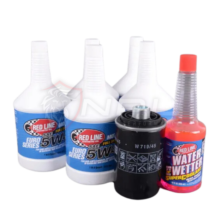 Kit de Troca de Óleo Red Line VW Jetta MK6, Passat B7, Tiguan, Audi A3 8P 2.0 TSI 200cv