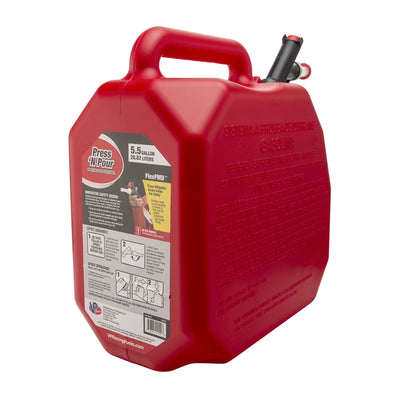 Galão de Abastecimento Press 'N Pour 5,5GL 20,8L VP Racing Fuels - Vermelho