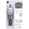 Vela de Ignição Brisk Extra Turbo Silver Racing ER10GS