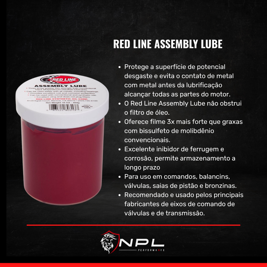 Red Line Assembly Lube 454g