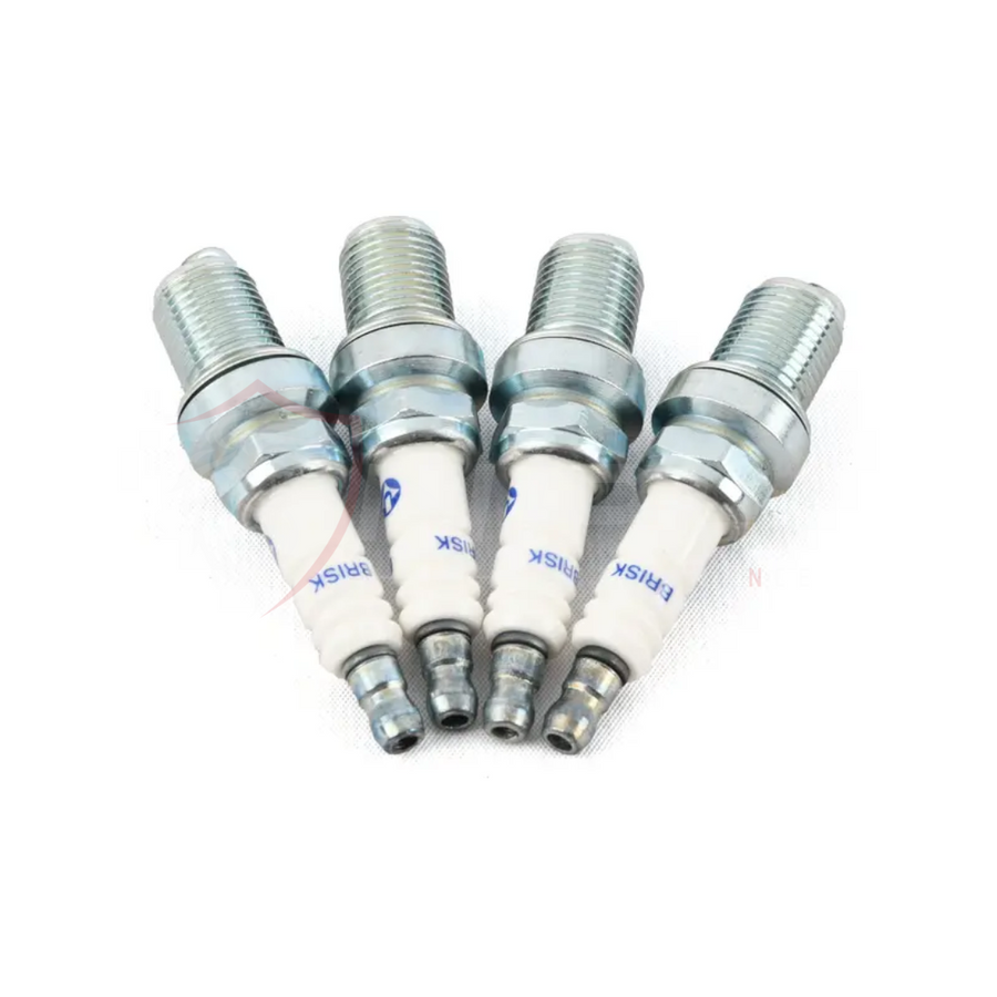 Kit 4 Velas de Ignição Brisk Silver Racing DR10S Para VW/Audi EA888 Gen1 e Gen2 Brisk