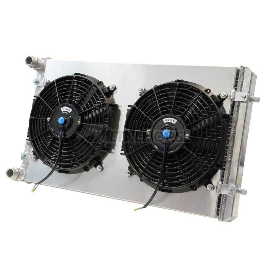 Radiador de Água Completo com Ventoinhas para Golf/A3 1.8t MK4 1999-2006