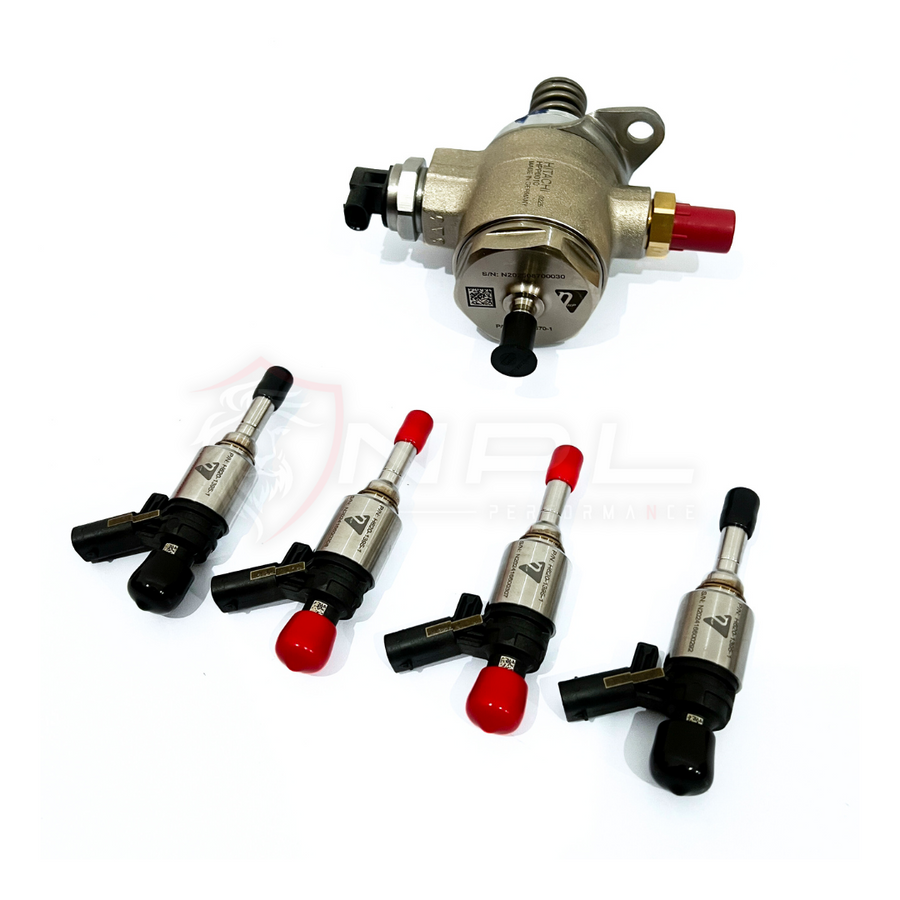 Kit Upgrade Nostrum de Alimentação de Combustível 450 WHP Para Audi A3 8P, Q3, A4, A5, TT, VW Jetta, Tiguan, Passat, Fusca 2.0T EA888 Gen1 e Gen2