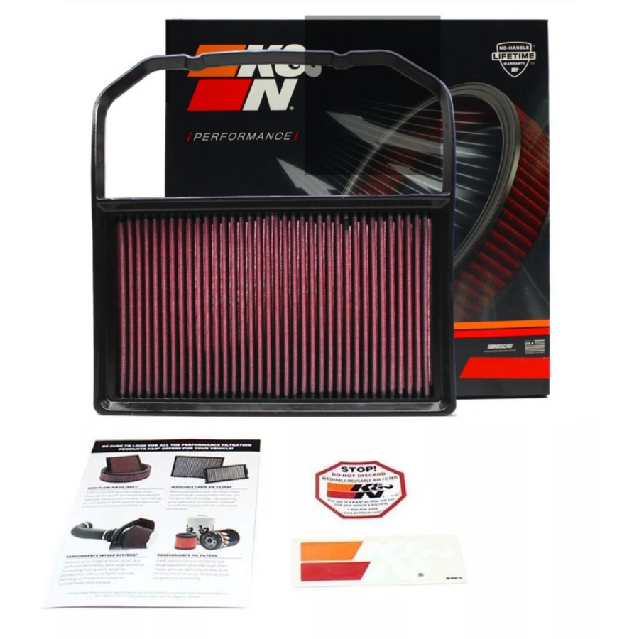 Filtro de Ar K&N 33-2994 Vw Up! Gol Fox Polo Virtus Up 1.0 12v Mpi