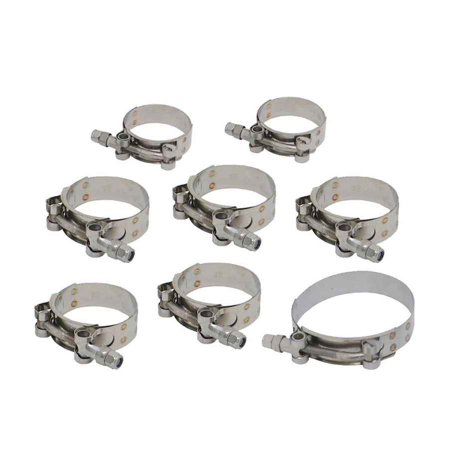 Jogo de Abraçadeiras para Kit Completo de Mangueiras em Silicone do Sistema de Boost Volkswagen VW GTI MK7