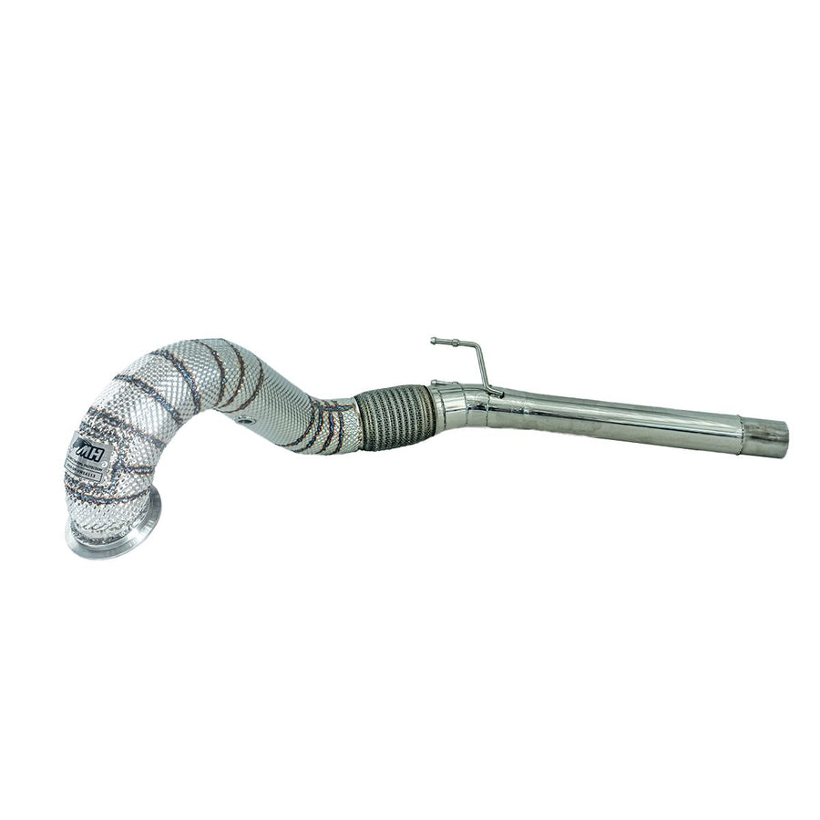 Downpipe com Inconel para Audi A3 TFSI 1.8 180cv 2013 a 2016 - INOX