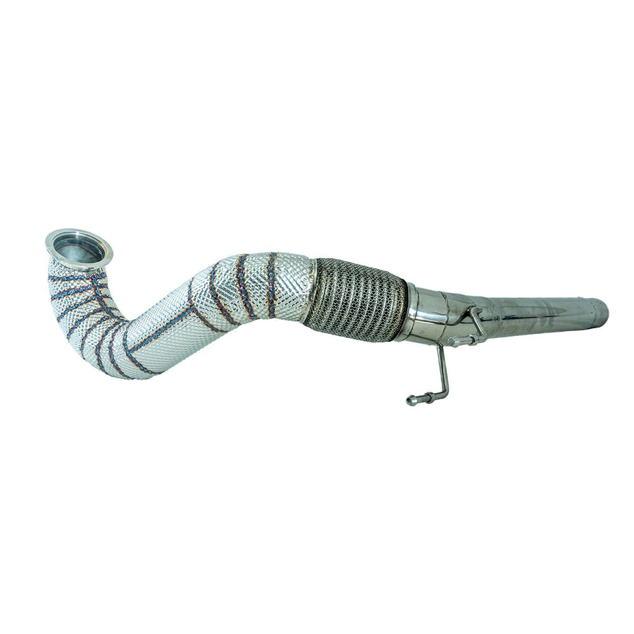 Downpipe com Inconel para Audi A3 TFSI 1.8 180cv 2013 a 2016 - INOX