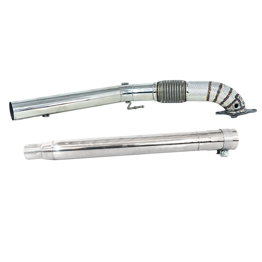 Downpipe com Inconel para VW Audi Jetta Fusca A3 TSI 2.0 200cv - INOX