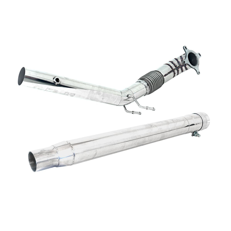 Downpipe com Inconel para VW Audi Jetta Fusca A3 TSI 2.0 200cv - INOX