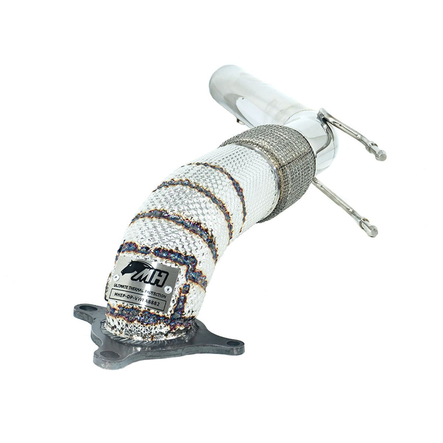 Downpipe com Inconel para VW Audi Jetta Fusca A3 TSI 2.0 200cv - INOX