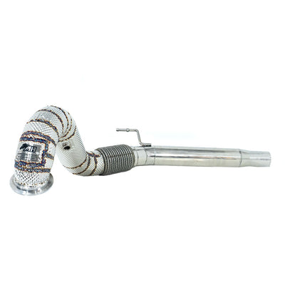 Downpipe com Inconel para VW Golf GTI MK7 Passat B8 TSI 2.0 EA888 220cv - INOX