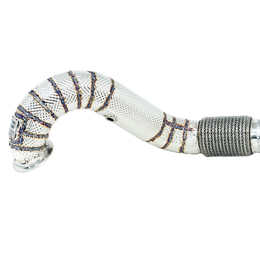 Downpipe com Inconel para VW Golf GTI MK7 Passat B8 TSI 2.0 EA888 220cv - INOX