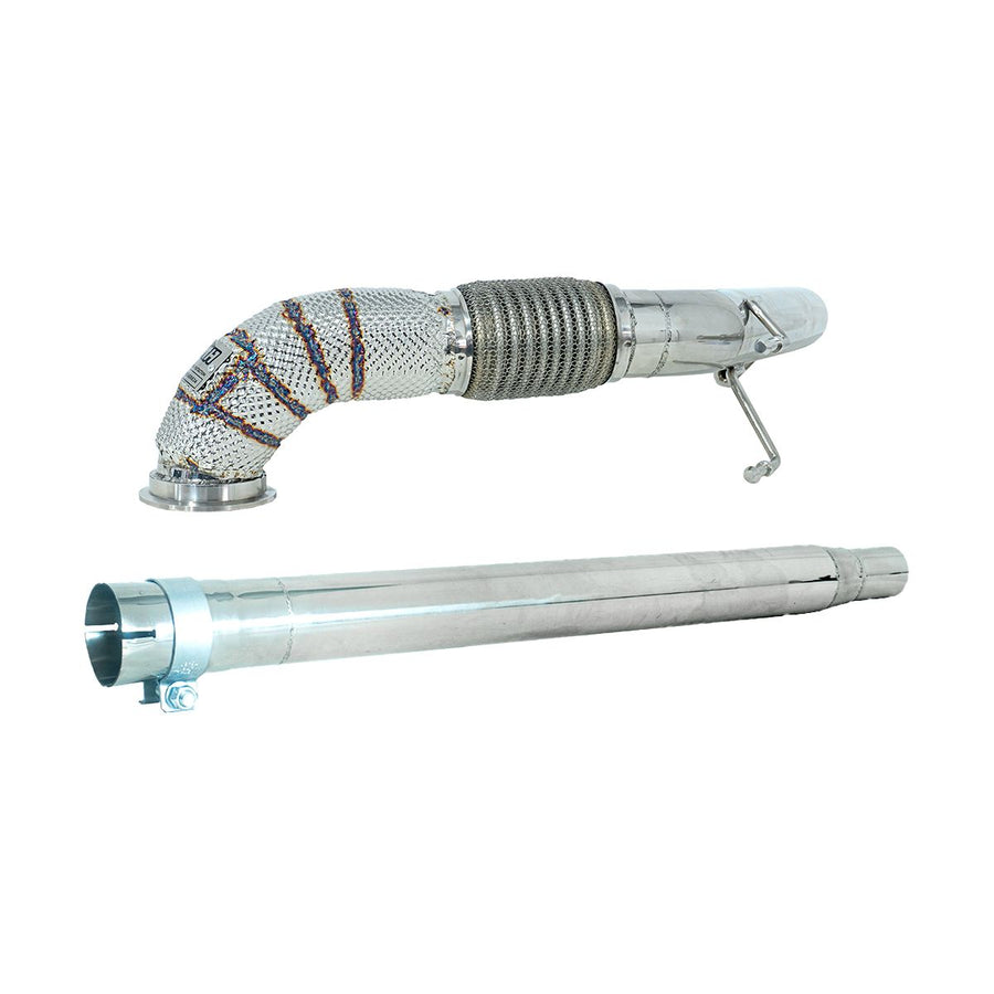 Downpipe com Inconel para VW Jetta Fusca TSI 2.0 211cv - INOX